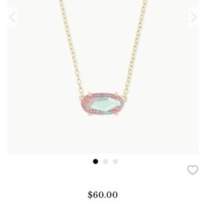 Kendra Scott iridescent necklace
